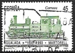 Stamps Spain -  Tren Igualada - Martorll