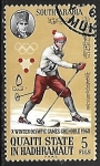 Stamps Saudi Arabia -  X Juegos Olímpicos de Invierno Grenoble 1968 
