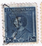 Stamps Czechoslovakia -  Miroslav Tyrs  1832 - 1932
