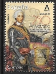 Stamps Spain -  Carlos III