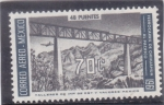 Stamps Mexico -  ferrocarril de Chihuahua al pacífico