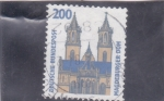 Stamps Germany -  CATEDRAL DE MAGDEBURGO