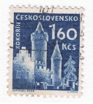 Stamps : Europe : Czechoslovakia :  Kokorin
