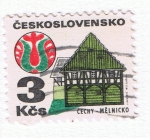 Stamps : Europe : Czechoslovakia :  Cechy Melnicko