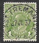 Stamps : Oceania : Australia :  23 - Rey Jorge V 