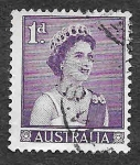 Stamps Australia -  314 - Reina Isabel II