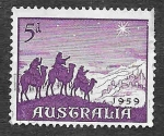 Stamps : Oceania : Australia :  334 - Navidad