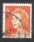 Stamps : Oceania : Australia :  401A - Reina Isabel II