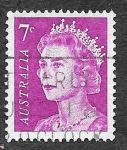 Stamps Australia -  402A - Reina Isabel II