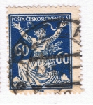 Stamps : Europe : Czechoslovakia :  checoslovaquia 14