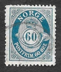 Stamps Norway -  95 - Corneta de Posta