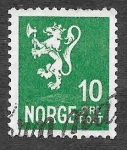 Stamps : Europe : Norway :  115 - León Rampante