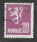 Stamps : Europe : Norway :  118 - León Rampante