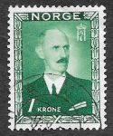 Stamps Norway -  275 - Rey Haakon VII de Noruega