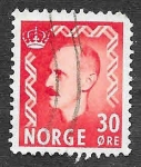 Stamps Norway -  323 - Rey Haakon VII de Noruega
