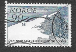 Stamps : Europe : Norway :  512 - Centenario de la Asociación Noruega de Turismo de Montaña