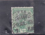 Stamps : Asia : India :  REY GEORGE V