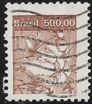 Stamps : America : Brazil :  Intercambio 