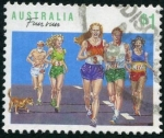 Stamps Australia -  Correr