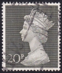 Stamps United Kingdom -  Reina Isabel