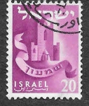 Sellos de Asia - Israel -  106 - Emblema de las 12 tribus de Israel 