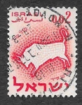 Sellos de Asia - Israel -  191 - Toro