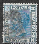 Stamps Italy -  35 - Víctor Manuel II