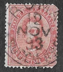 Stamps Italy -  46 - Humberto I de Saboya Rey de Italia
