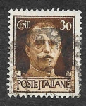 Stamps Italy -  219 - Víctor Manuel III de Italia
