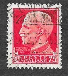 Stamps Italy -  222 - Víctor Manuel III de Italia