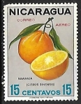 Stamps Nicaragua -  Naranja