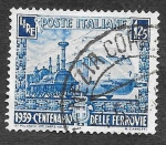 Stamps Italy -  412 - Centenario de los Ferrocarriles Italianos