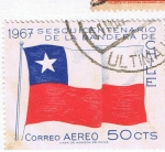 Stamps : America : Chile :  Sequincentenario de la Bandera de Chile