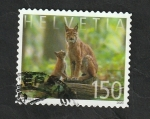 Stamps Europe - Switzerland -  Fauna