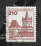 Stamps Germany -  843 - Castillo Schwanenburg