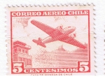 Stamps : America : Chile :  Correo Aereo 2