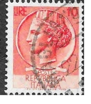 Stamps Italy -  627 - Moneda de Siracusa