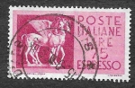 Stamps Italy -  E33 - Caballos Alados Etruscos