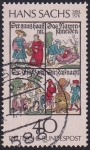 Stamps Germany -  portada Hans Sachs