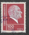 Stamps Turkey -  1923 - Mustafá Kemal Atatürk