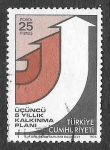 Stamps Turkey -  1992 - III Programa de Desarrollo de 5 años