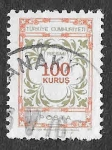 Stamps Turkey -  O124 - Diseño de Hoja