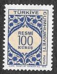 Stamps Turkey -  O131 - Diseño y Hoja