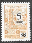 Stamps Turkey -  O142 - Diseño de Hoja