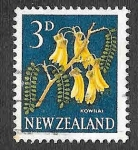 Sellos de Oceania - Nueva Zelanda -  337 - Kowhai
