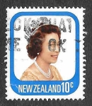Stamps New Zealand -  648 - Reina Isabel II de Inglaterra