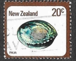 Sellos de Oceania - Nueva Zelanda -  674 - Paua