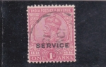 Stamps India -  REY GEORGE V- SERVICE