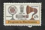 Sellos de America - Estados Unidos -  996 - Desarrollo de la electrónica, micro, t.v., radio