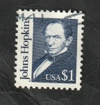 Stamps United States -  1866 - John Hopkins, financiero